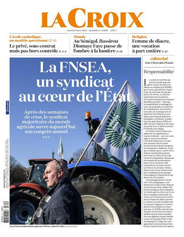 La Croix - 26 Mars 2024