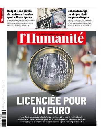 L’Humanite - 27 Mars 2024