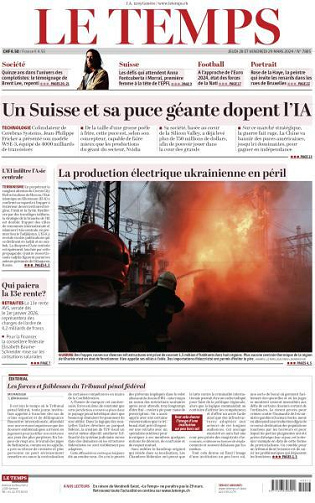 Le Temps - 28 Mars 2024
