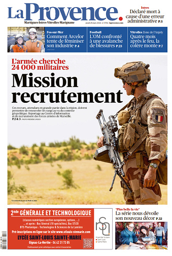 La Provence (9 éditions) du Jeudi 28 Mars 2024