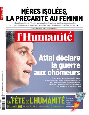 L’Humanite - 28 Mars 2024