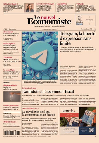 Le nouvel Economiste - 29 Mars 2024