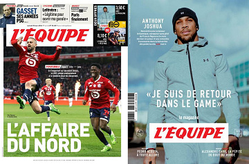 Pack L’Equipe + L’Equipe Magazine - 30 Mars 2024