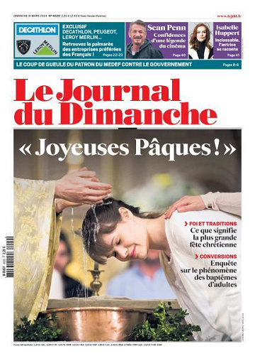 Le Journal du Dimanche - 31 Mars 2024