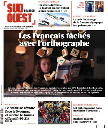 Sud Ouest (5 éditions) du Dimanche 31 Mars 2024