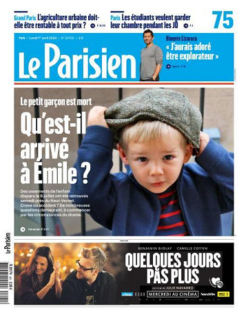 Le Parisien - 1er Avril 2024