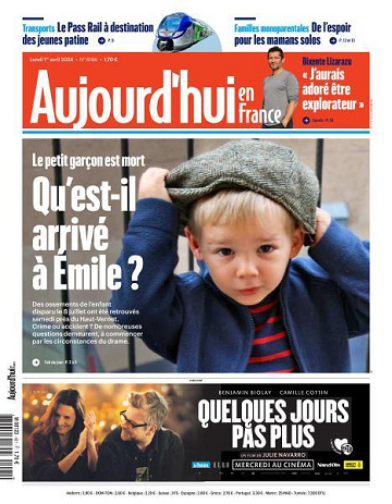 Aujourd’hui en France - 1er Avril 2024