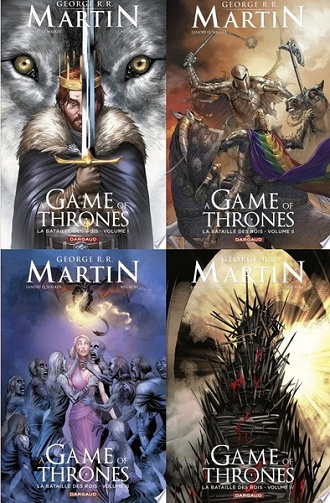 A Game of Thrones - La Bataille des rois - Tomes 01 à 04