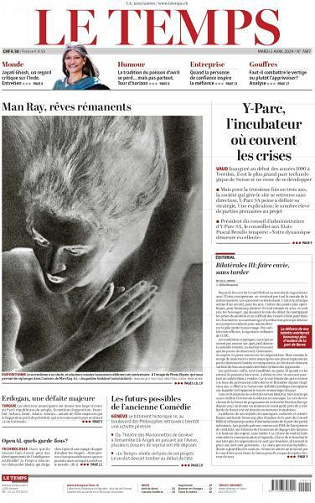 Le Temps - 2 Avril 2024