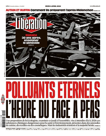 Libération du Jeudi 4 Avril 2024