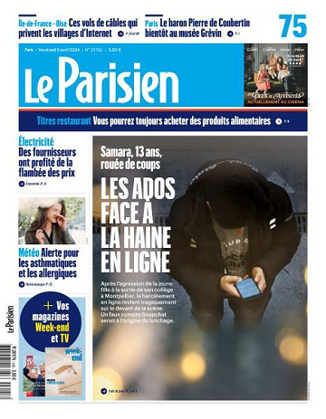 Le Parisien - 5 Avril 2024