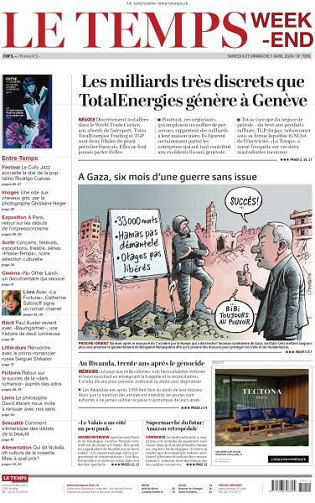 Le Temps - 6-7 Avril 2024