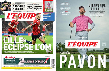 Pack L’Equipe + L’Equipe Magazine - 6 Avril 2024