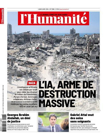 L’Humanite - 8 Avril 2024