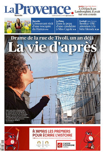 La Provence (9 éditions) du Lundi 8 Avril 2024