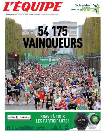 L’Equipe Supplement - 8 Avril 2024