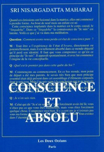 Conscience et Absolu - Nisargadatta Maharaj (2000)