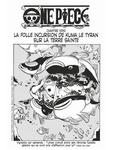 One piece edition originale - Chapitre 1092