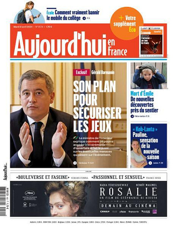 Aujourd’hui en France - 9 Avril 2024