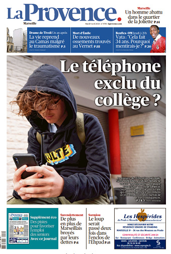 La Provence (9 éditions) du Mardi 9 Avril 2024