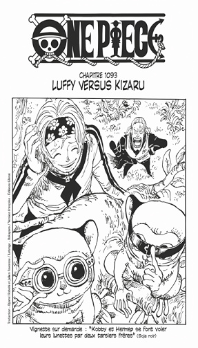 One piece edition originale - Chapitre 1093
