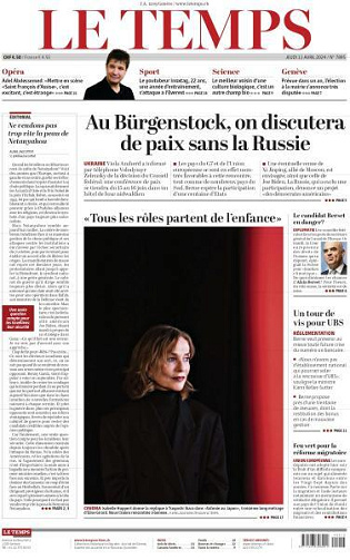 Le Temps - 11 Avril 2024