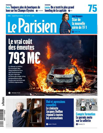 Le Parisien - 11 Avril 2024