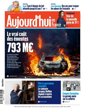 Aujourd’hui en France - 11 Avril 2024