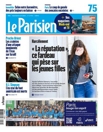 Le Parisien - 12 Avril 2024