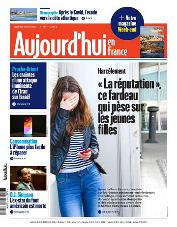 Aujourd’hui en France - 12 Avril 2024