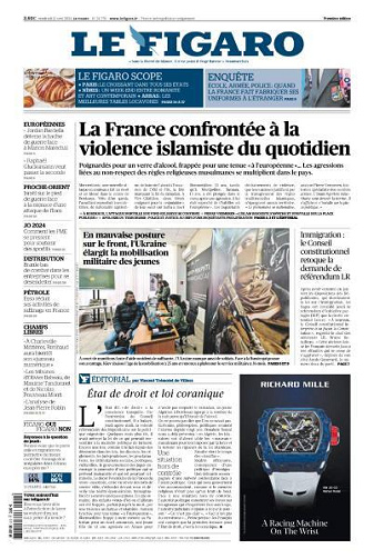 Le Figaro du Vendredi 12 Avril 2024