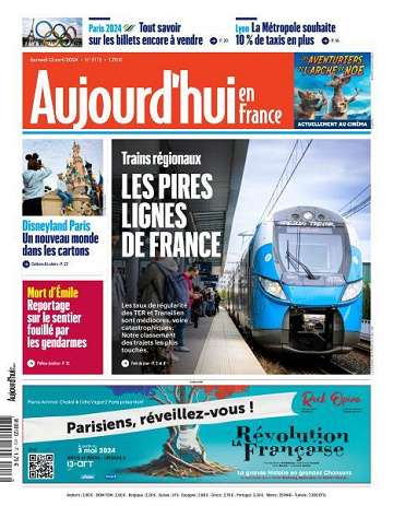 Aujourd’hui en France - 13 Avril 2024