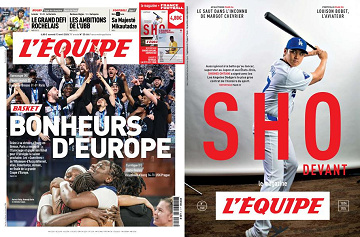Pack L’Equipe + L’Equipe Magazine - 13 Avril 2024