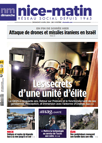 Nice-Matin, Var-Matin, Monaco-Matin du Dimanche 14 Avril 2024