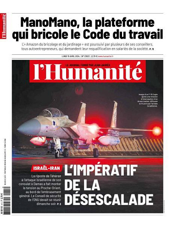 L’Humanite - 15 Avril 2024