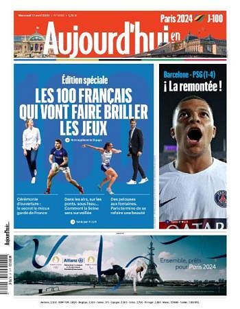 Aujourd’hui en France - 17 Avril 2024