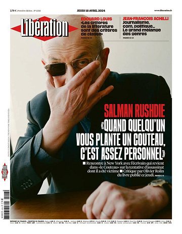 Libération du Jeudi 18 Avril 2024