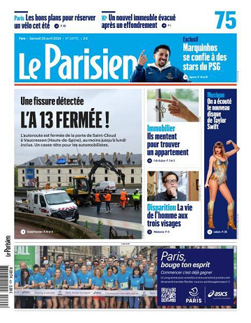 Le Parisien - 20 Avril 2024