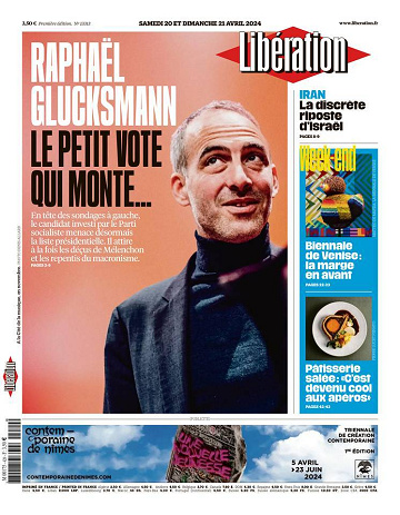 Libération du Samedi 20 et Dimanche 21 Avril 2024