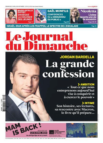 Le Journal du Dimanche - 21 Avril 2024