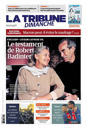 La Tribune Dimanche - 21 Avril 2024