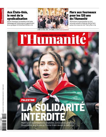 L’Humanite - 22 Avril 2024