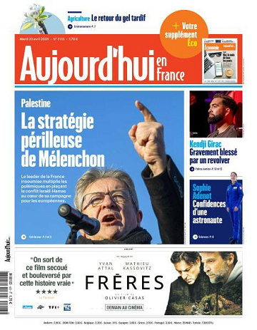 Aujourd’hui en France - 23 Avril 2024