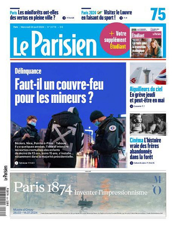 Le Parisien - 24 Avril 2024