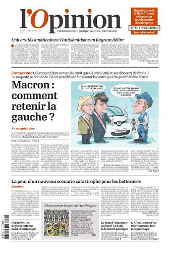 L’Opinion - 24 Avril 2024