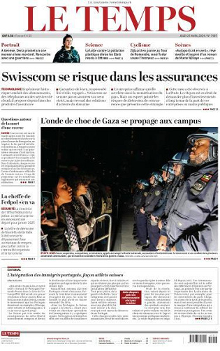 Le Temps - 25 Avril 2024