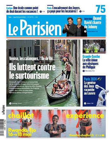 Le Parisien - 25 Avril 2024