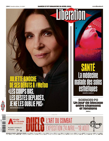 Libération du Samedi 27 et Dimanche 28 Avril 2024
