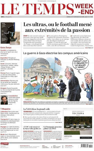 Le Temps - 27-28 Avril 2024