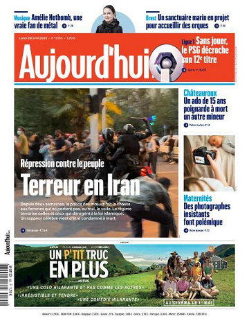 Aujourd’hui en France - 29 Avril 2024